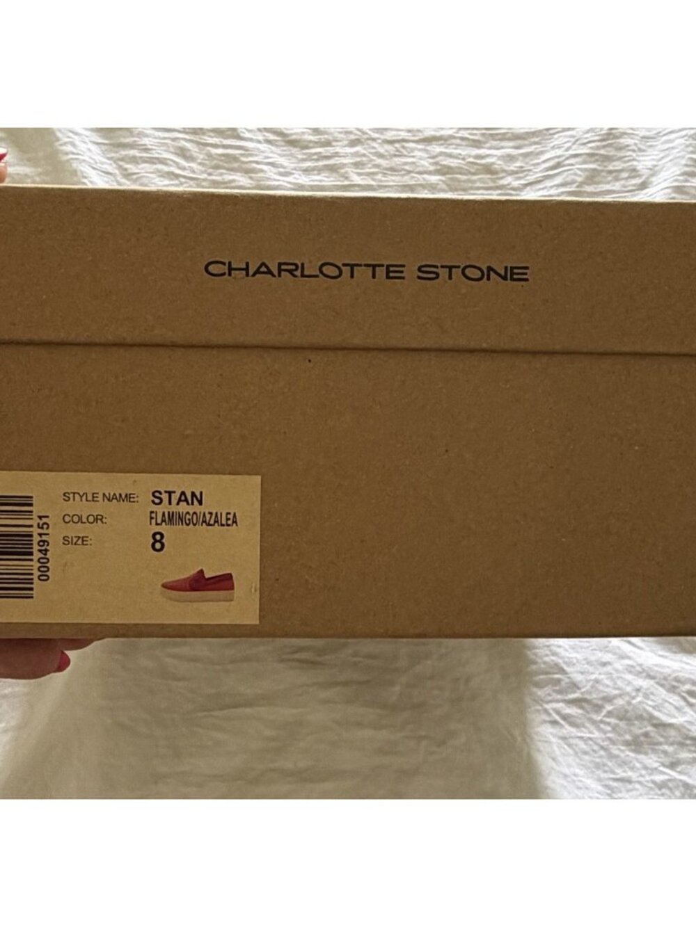 Charlotte Stone Pink & Purple Slip-On Suede Sneakers - Picture 2 of 10